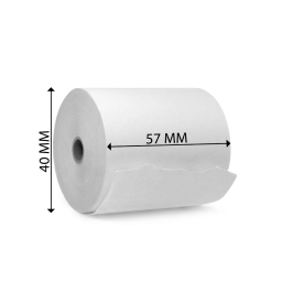 Thermal receipt cash roll 57*40 ~ 30 meters